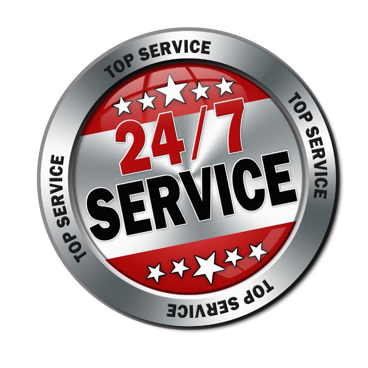 Top service medal - 24/7 service